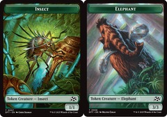 Elephant (6) // Insect (7) Token